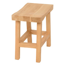 Hina Sungkai Wood Accent Stool